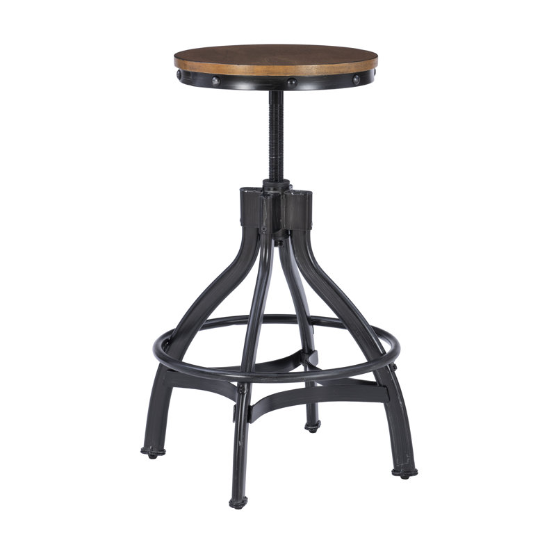 Williston Wellman Swivel Adjustable Height Stool & Reviews Wayfair